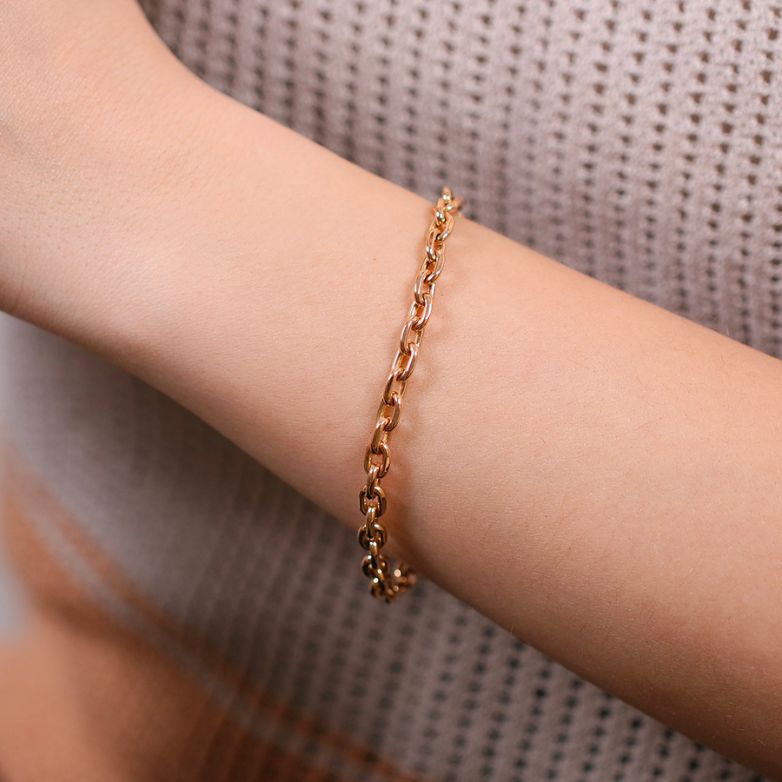 Fancy mesh bracelet yellow...
