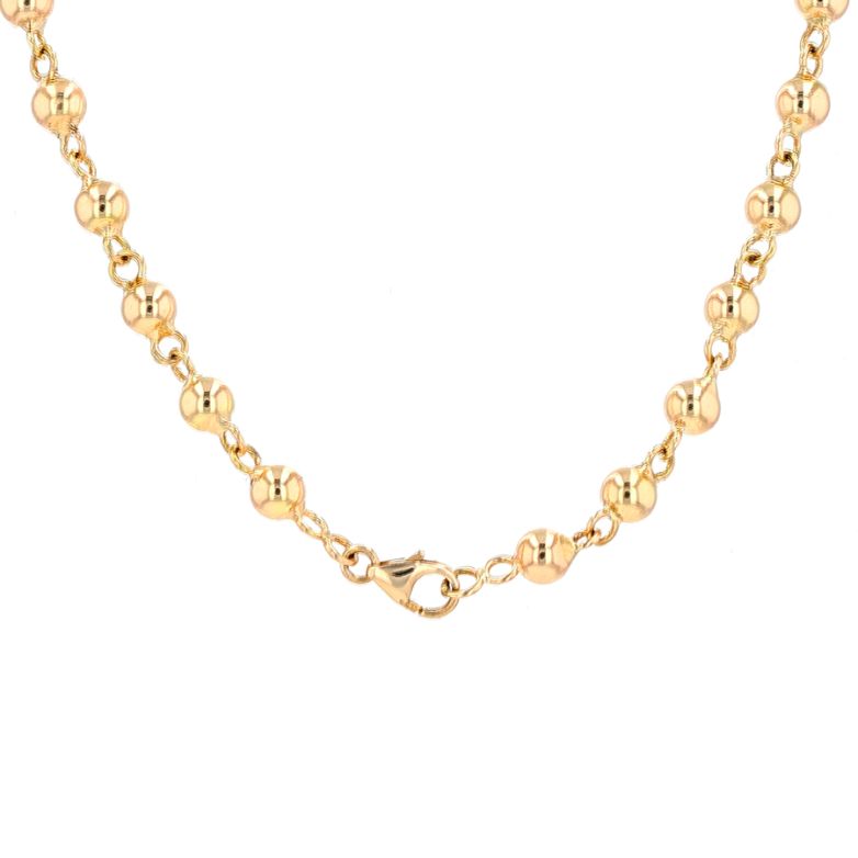 11.24g yellow gold ball...