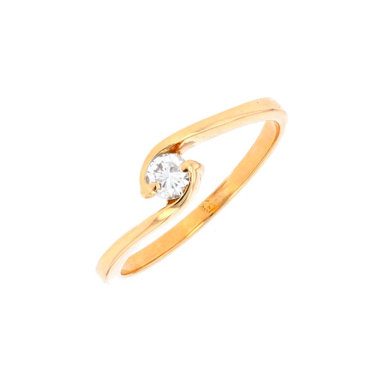 Diamond ring 0.14 carat...