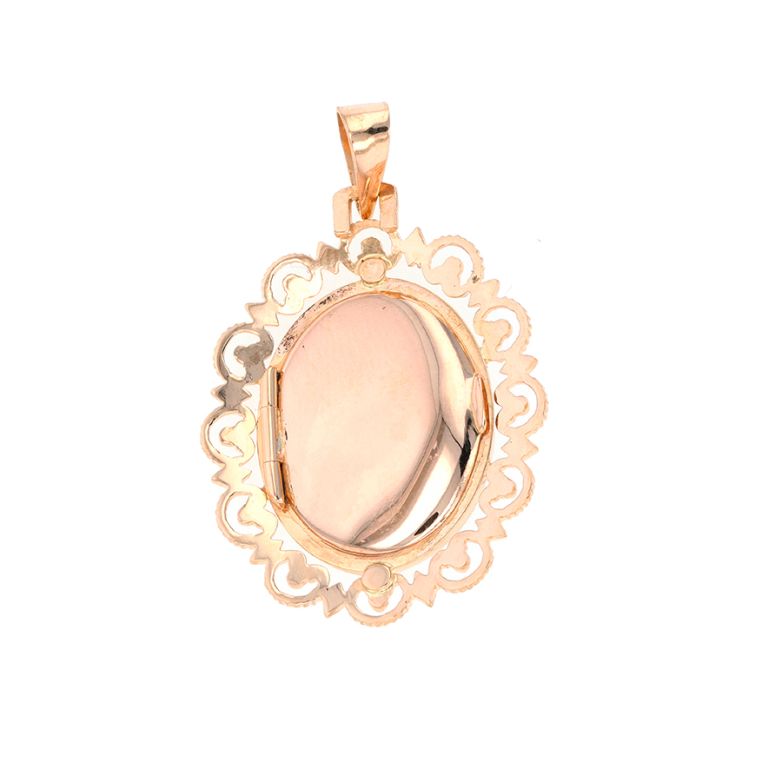 Vintage cassolette pendant...