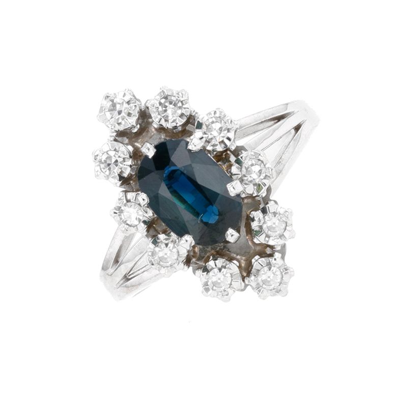 Ring sapphire 1.05 carat...