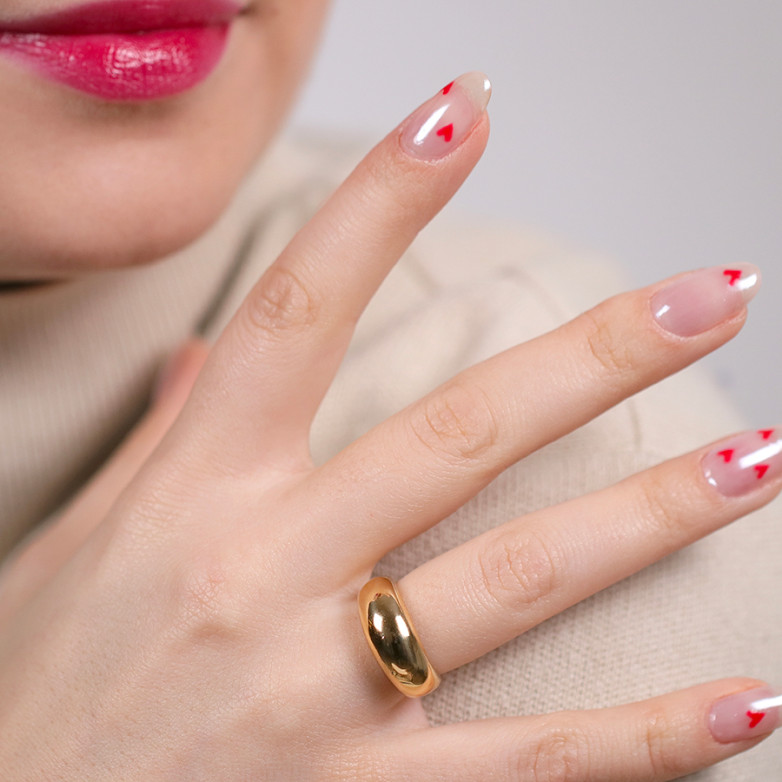 Ring in yellow gold 4.85g