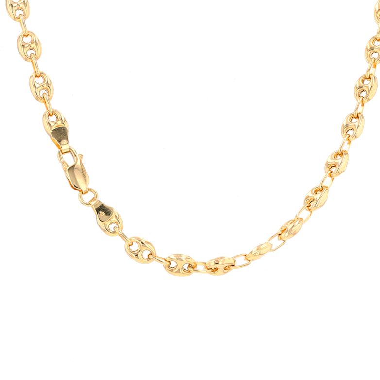 Yellow gold coffee bean...