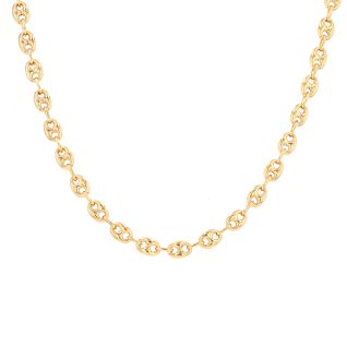 Yellow gold coffee bean...