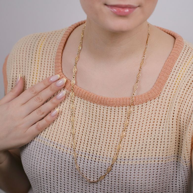 Necklace filigree mesh...