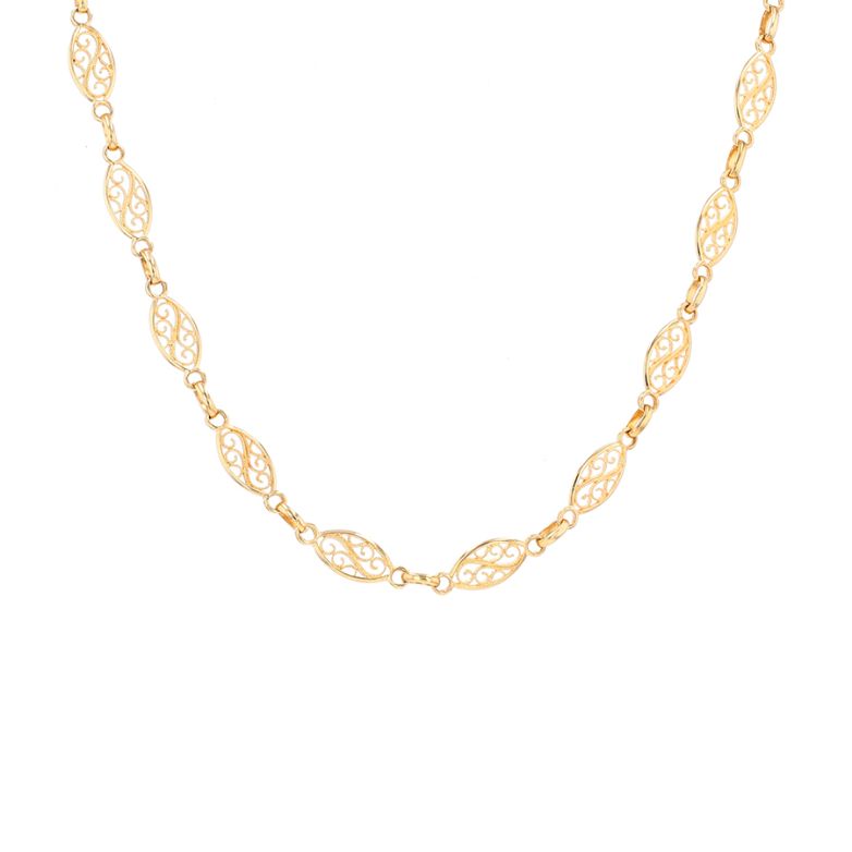 Necklace filigree mesh...