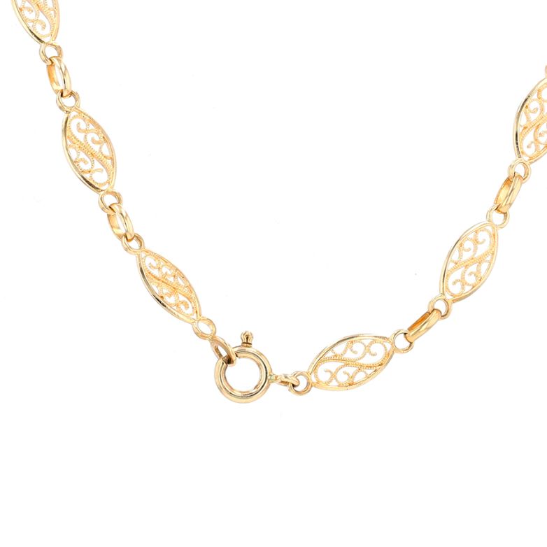 Necklace filigree mesh...