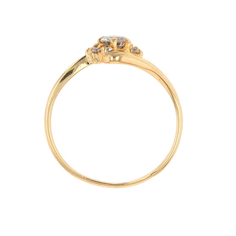 Bague diamants 0.29 carat...