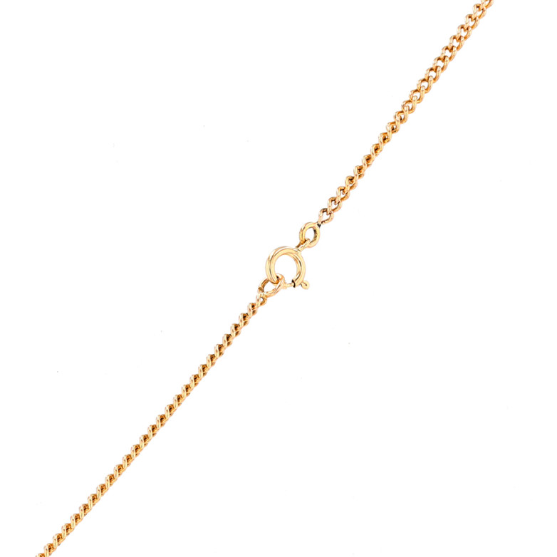 Chain link gourmette yellow...