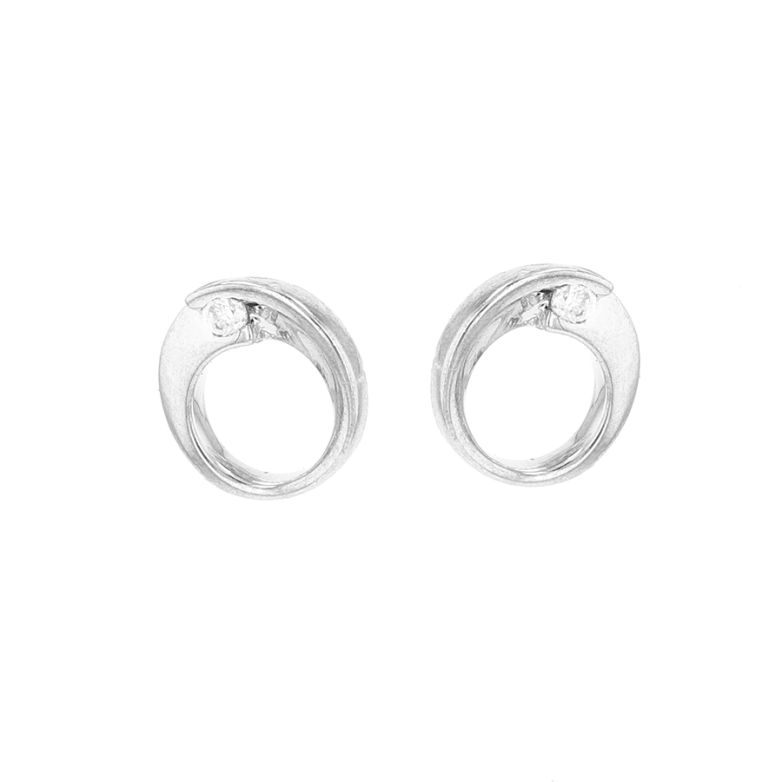 Earrings diamonds 0.03...