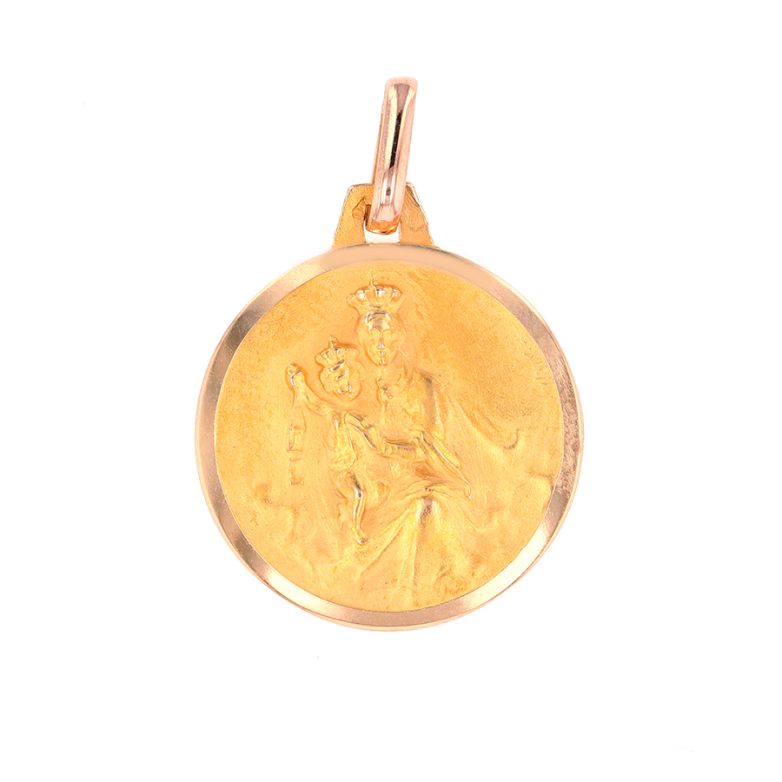 Jesus Christ scapular medal...