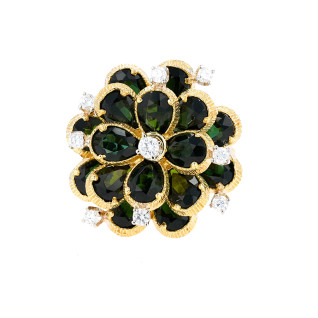 Tourmaline ring 11.52...