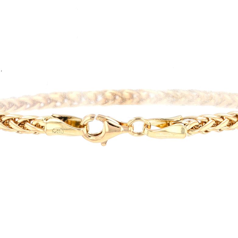 Yellow gold palm link...