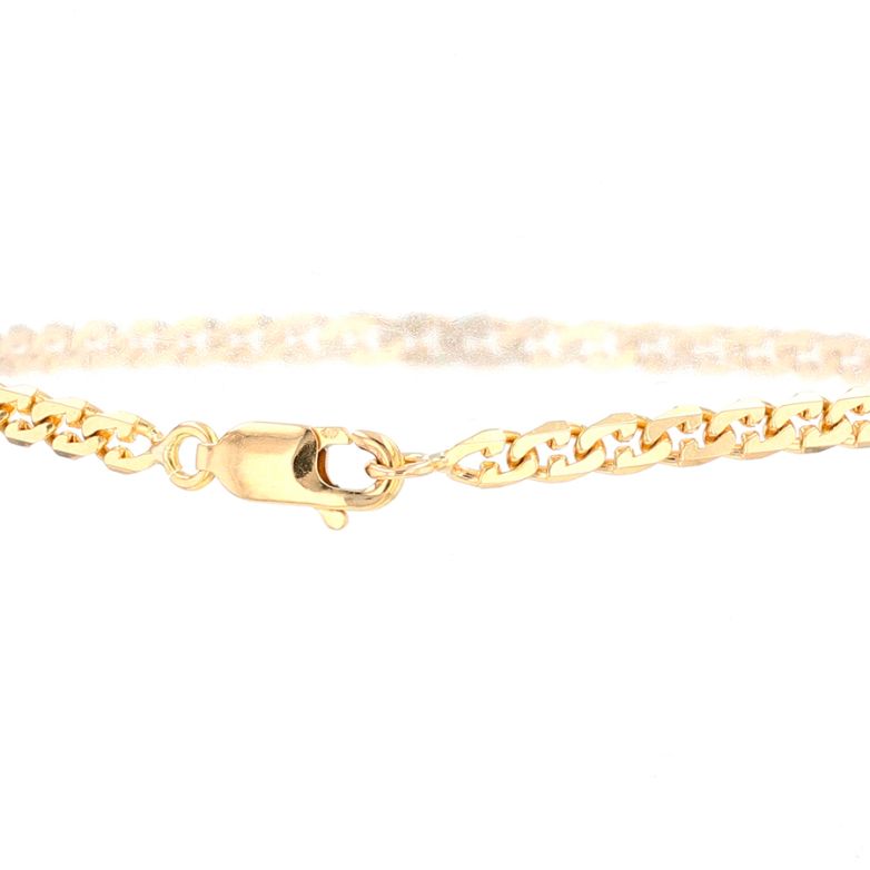 Yellow gold bracelet 4.54g
