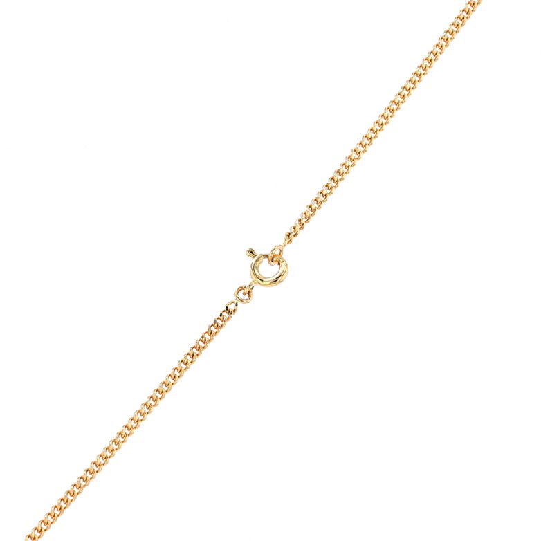 Yellow gold curb chain 6.45g