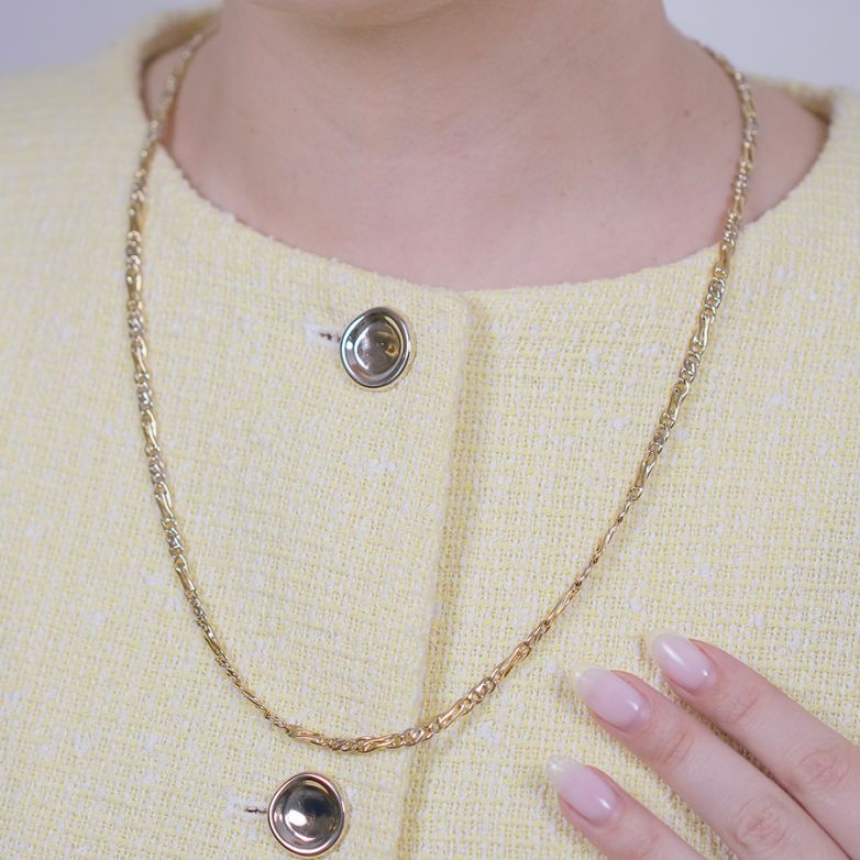 Collier maille fantaisie 2...