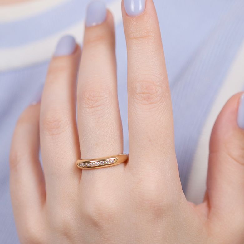 0.27-carat diamond wedding...