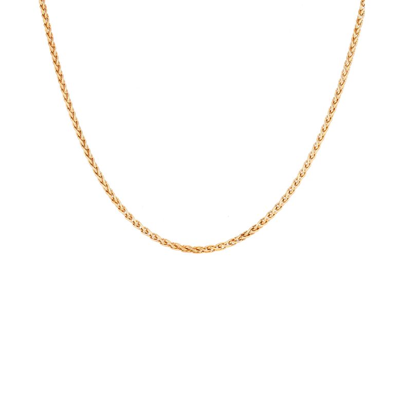 Yellow gold rope chain 11.13g