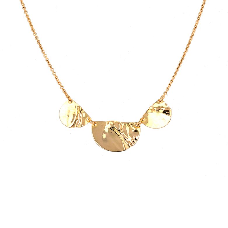 Forçat link necklace yellow...