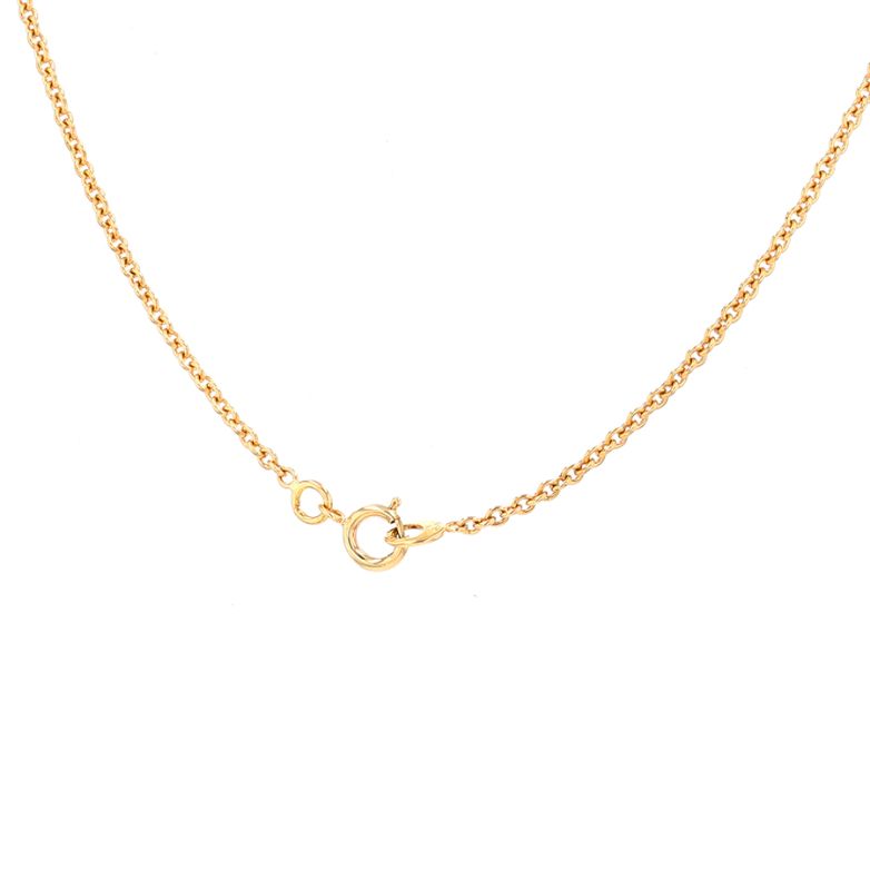 Forçat link necklace yellow...