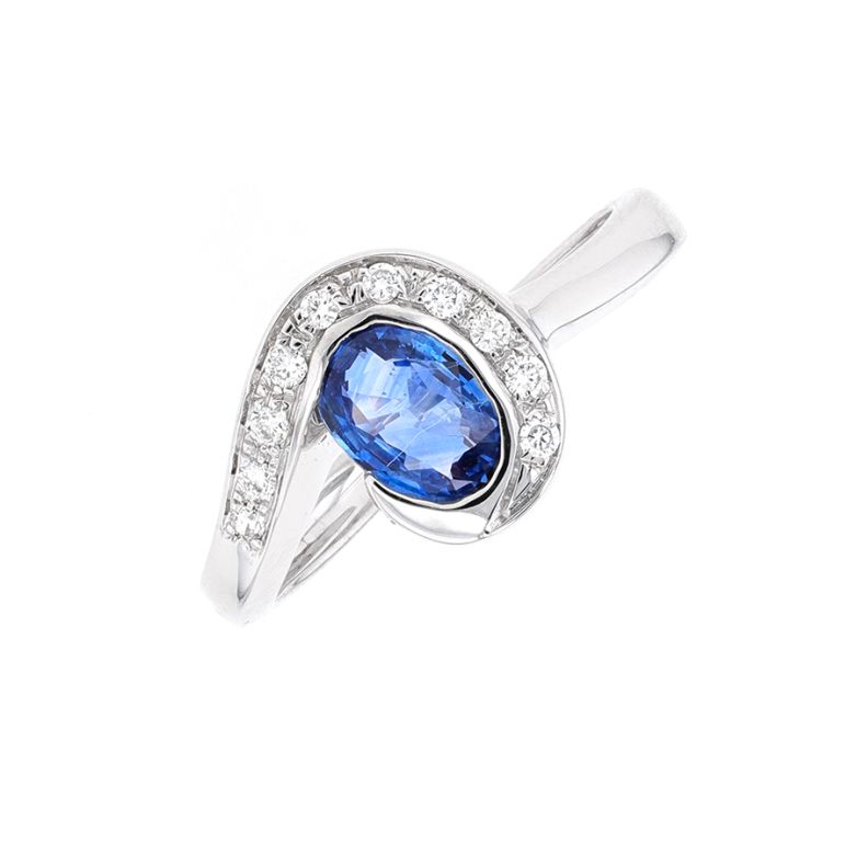 Ring sapphire 0.70 carat...