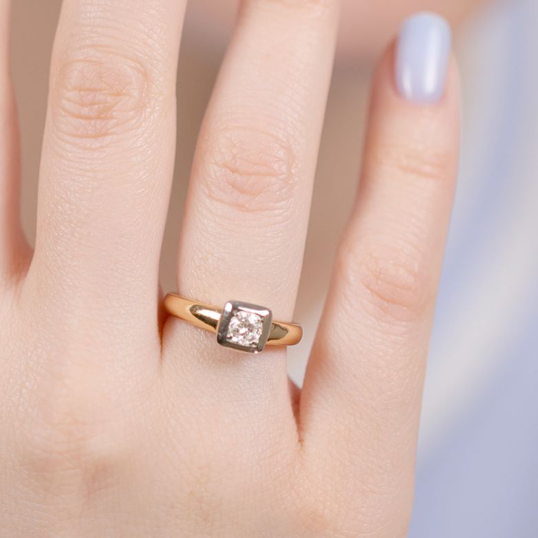 Solitaire diamond 0.30...