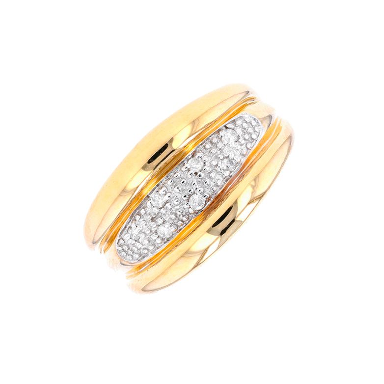 Diamond ring 0.10 carat 2...