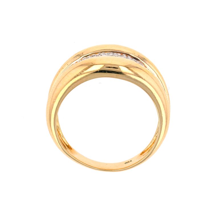 Diamond ring 0.10 carat 2...