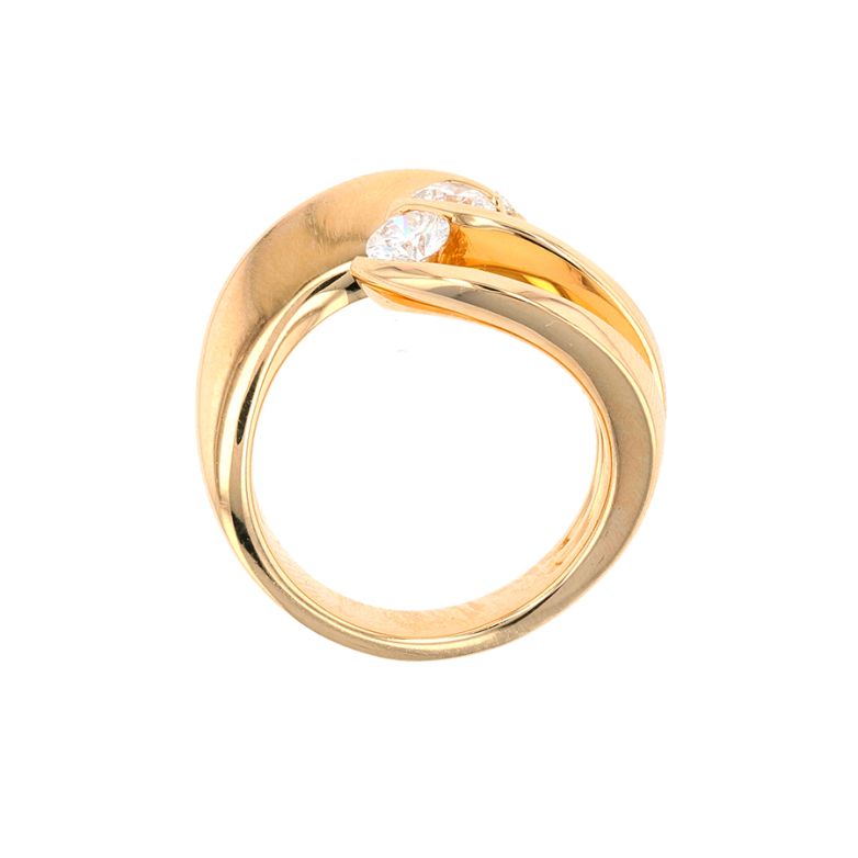 Diamond trilogy ring 0.75...