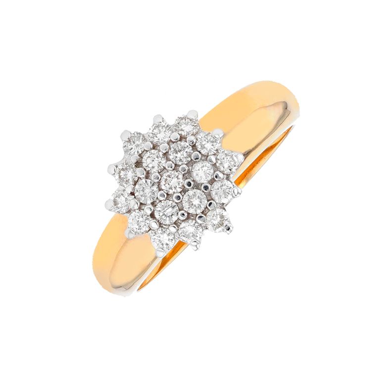 Diamond ring 0.38 carat 2...