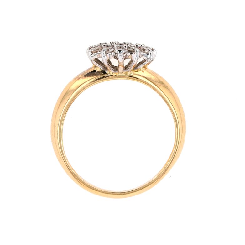 Diamond ring 0.38 carat 2...