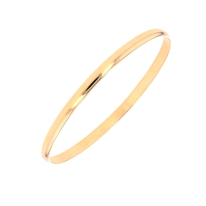 14.88g yellow gold bangle...