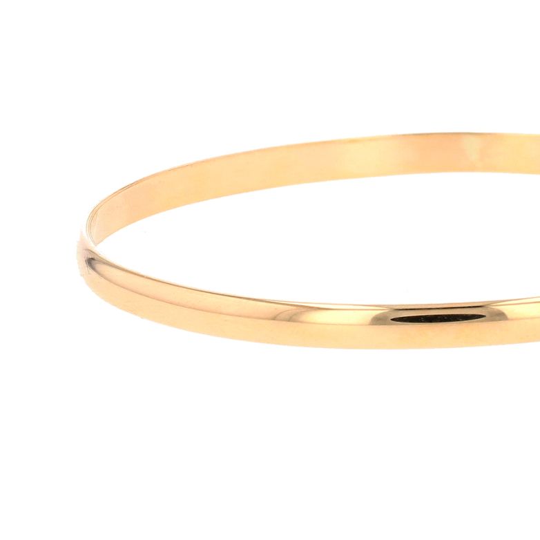 14.88g yellow gold bangle...