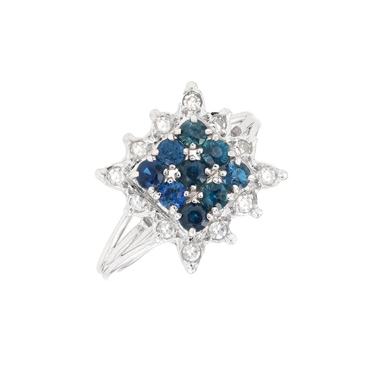 Ring sapphires 0.54 carat...
