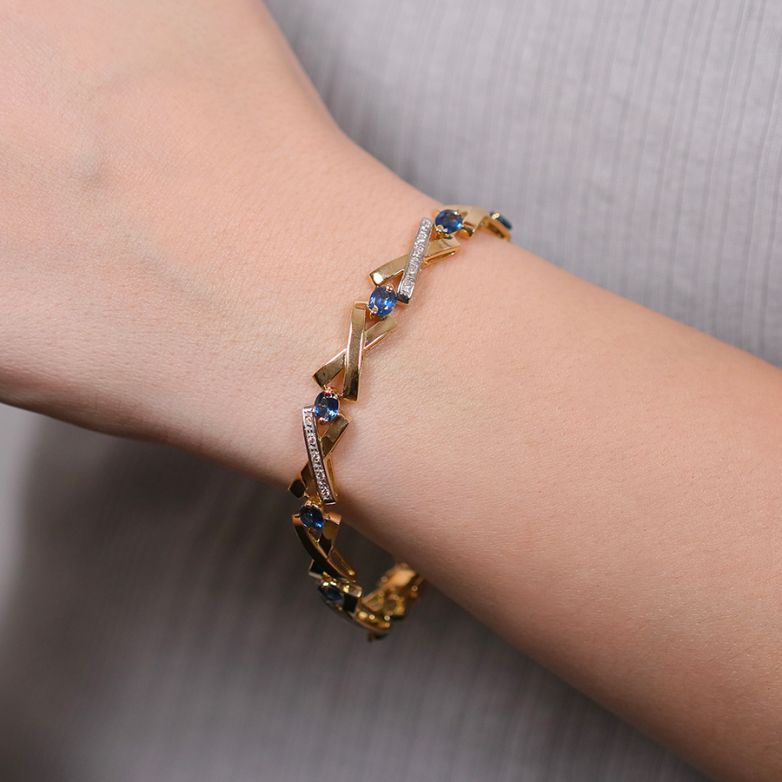 Bracelet sapphires 2.50...