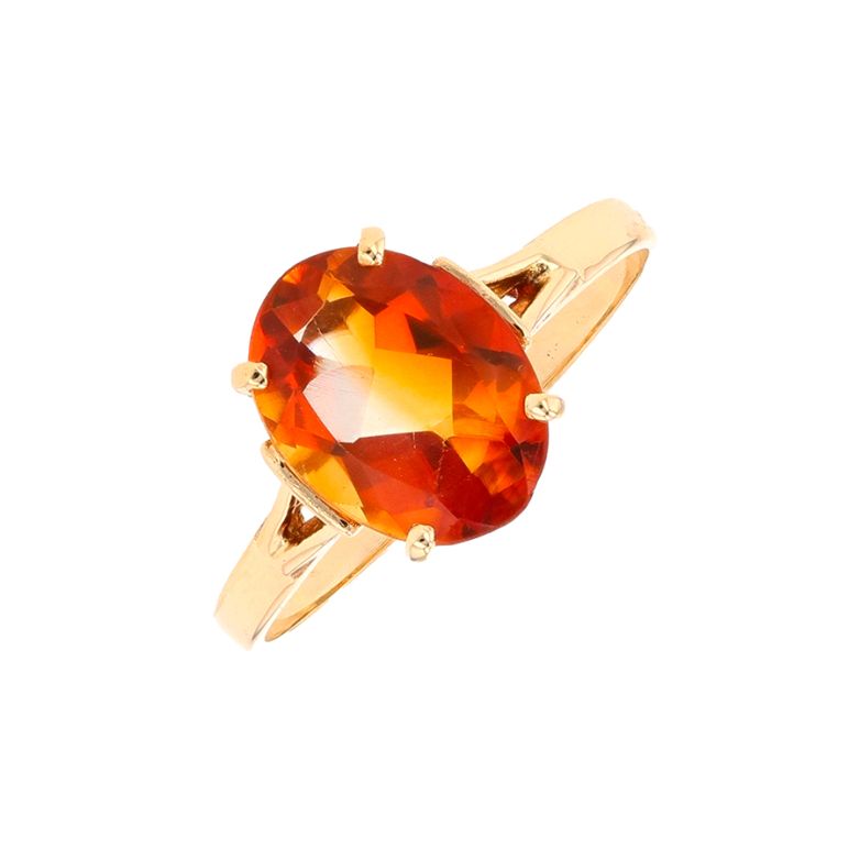 Citrine ring 1.92 carat...