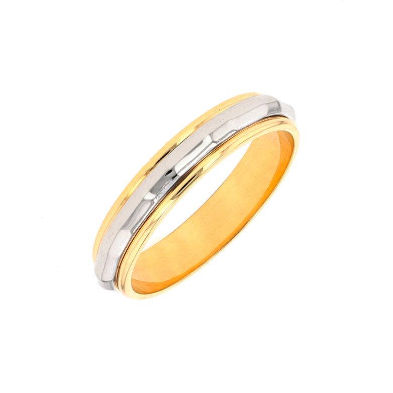 2 gold wedding band 5.82g