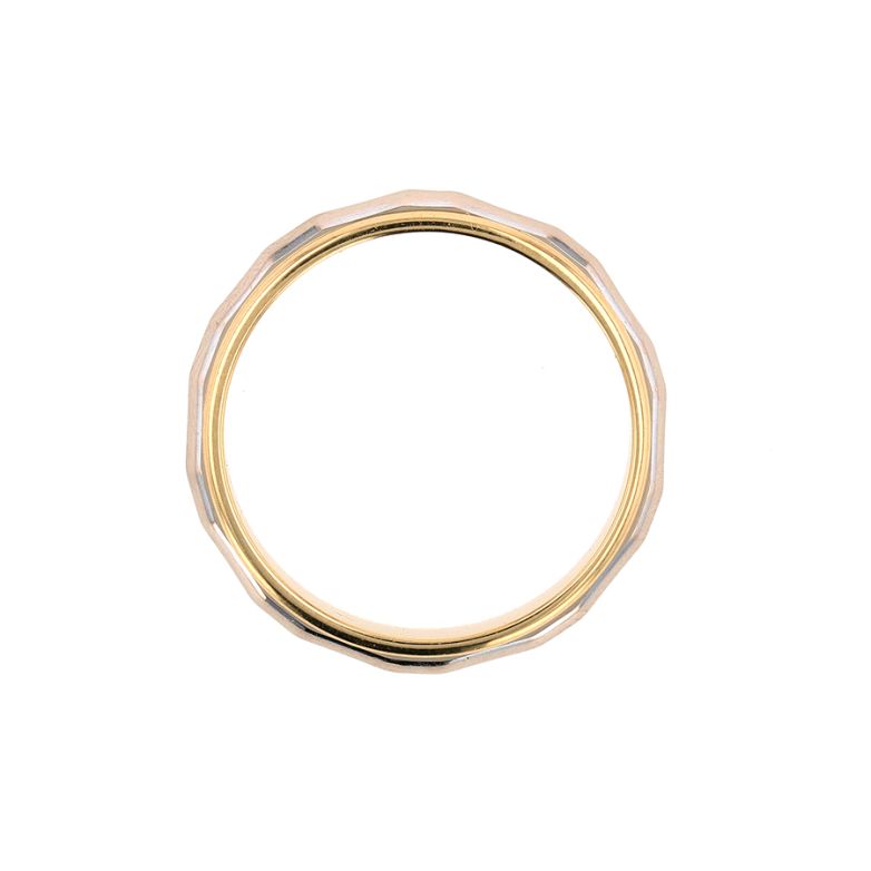 2 gold wedding band 5.82g