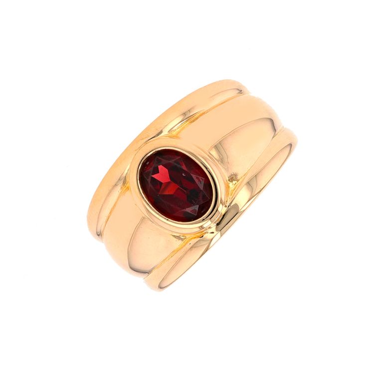 Bague grenat 1.40 carat or...