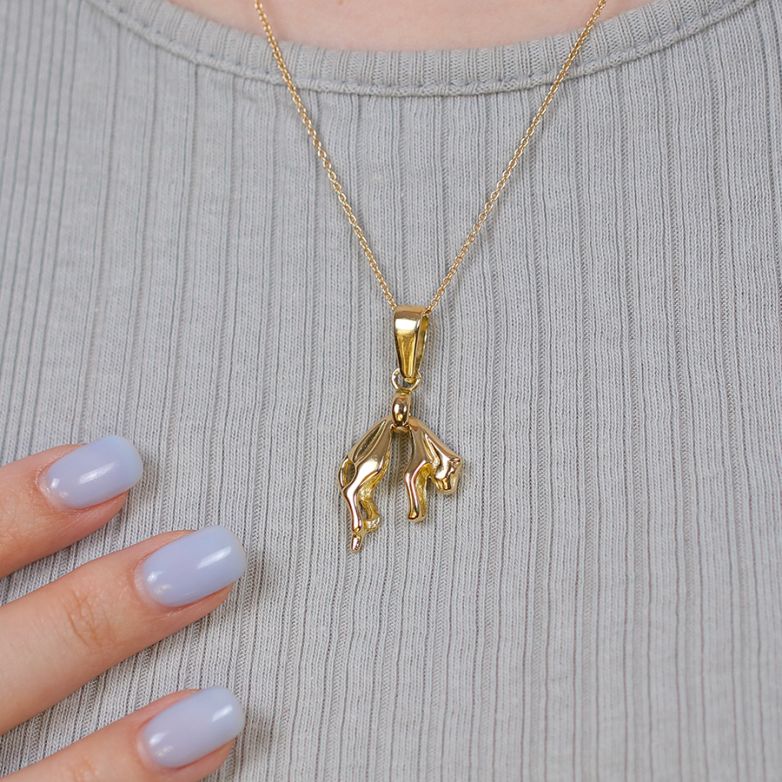 Panther pendant yellow gold...