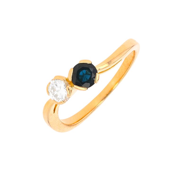 Ring sapphire 0.35 carat...