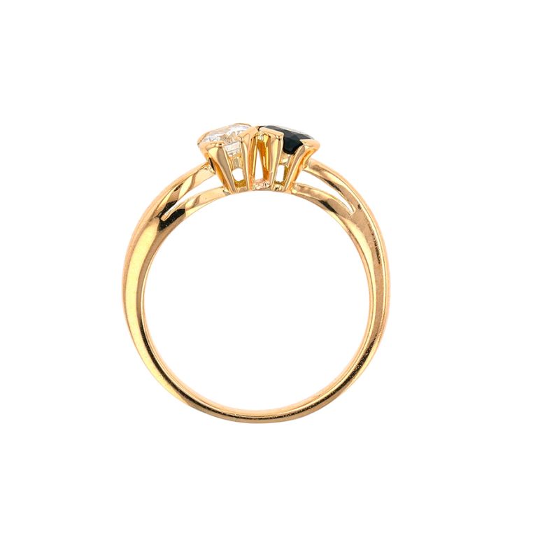 Ring sapphire 0.35 carat...