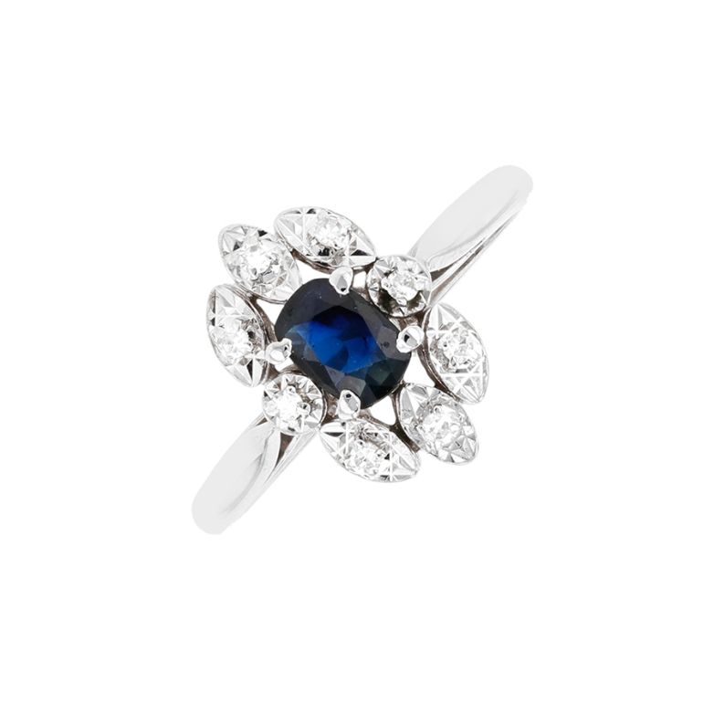 Ring sapphire 0.41 carat...