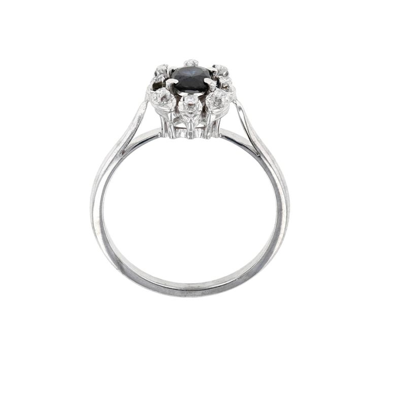 Ring sapphire 0.41 carat...