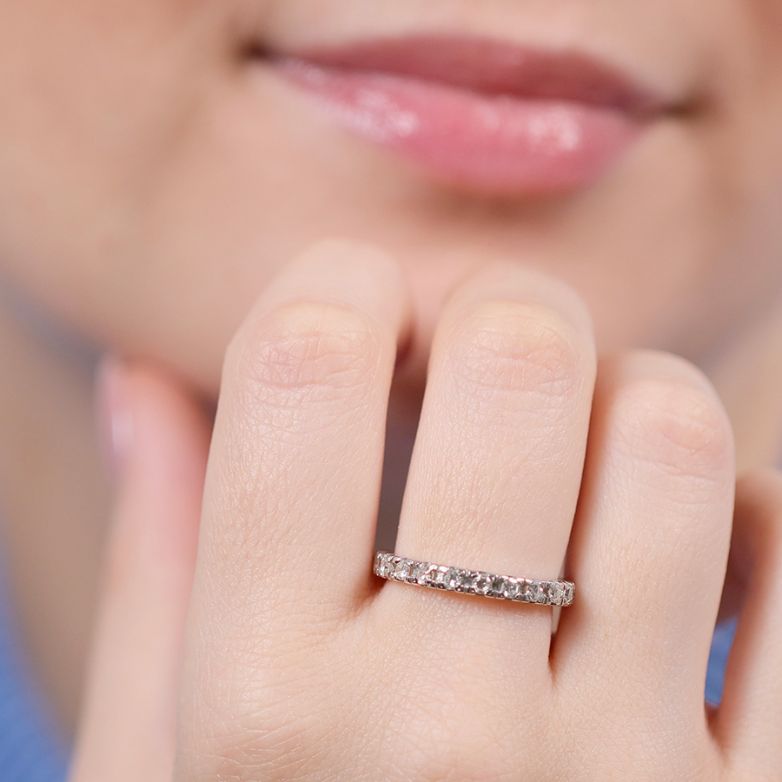 Wedding band full diamond...