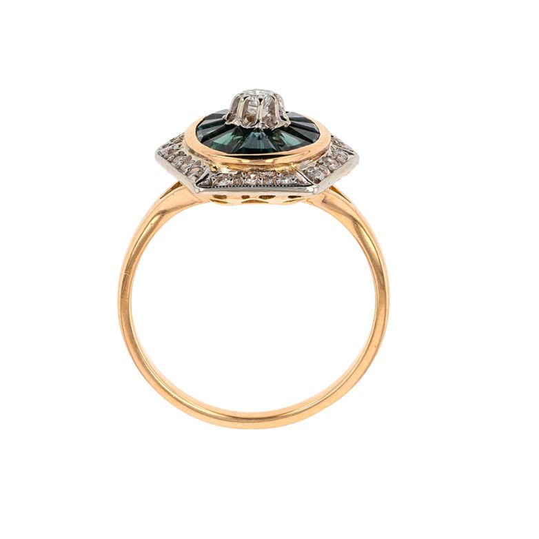 Vintage ring sapphires 0.82...