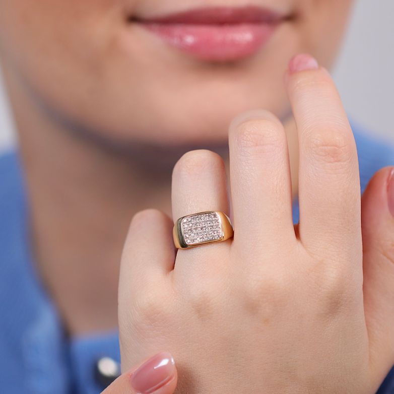 Diamond ring 0.35 carat 2...
