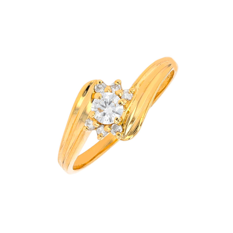 Diamond ring 0.24 carat...