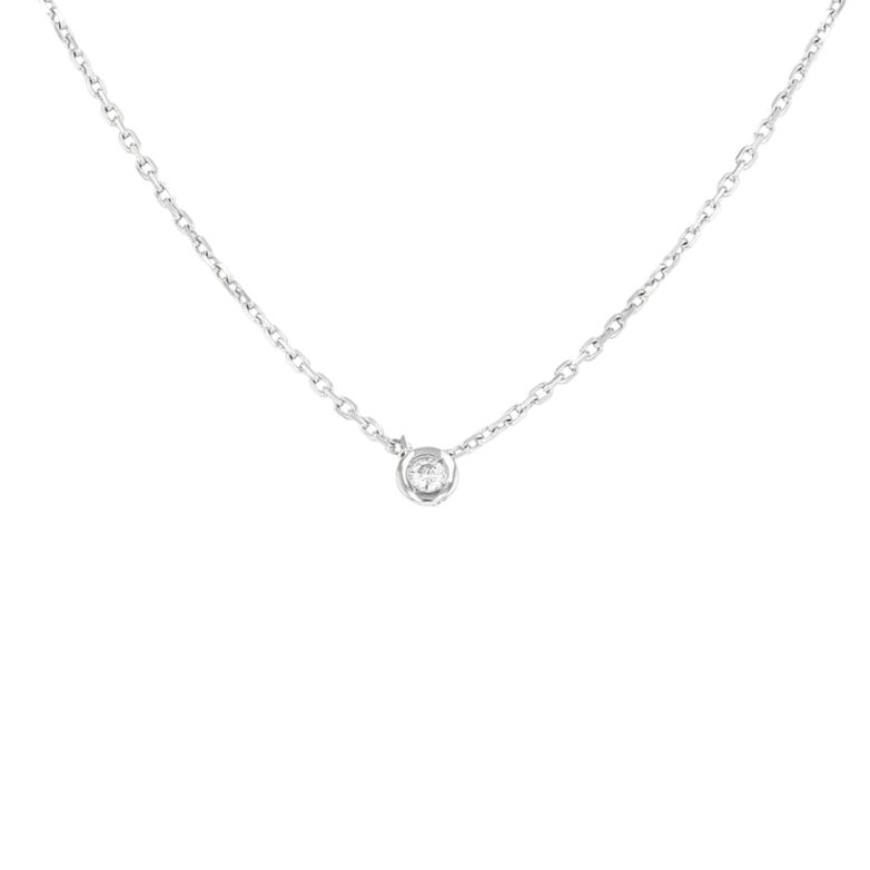 Diamond necklace 0.07 carat...