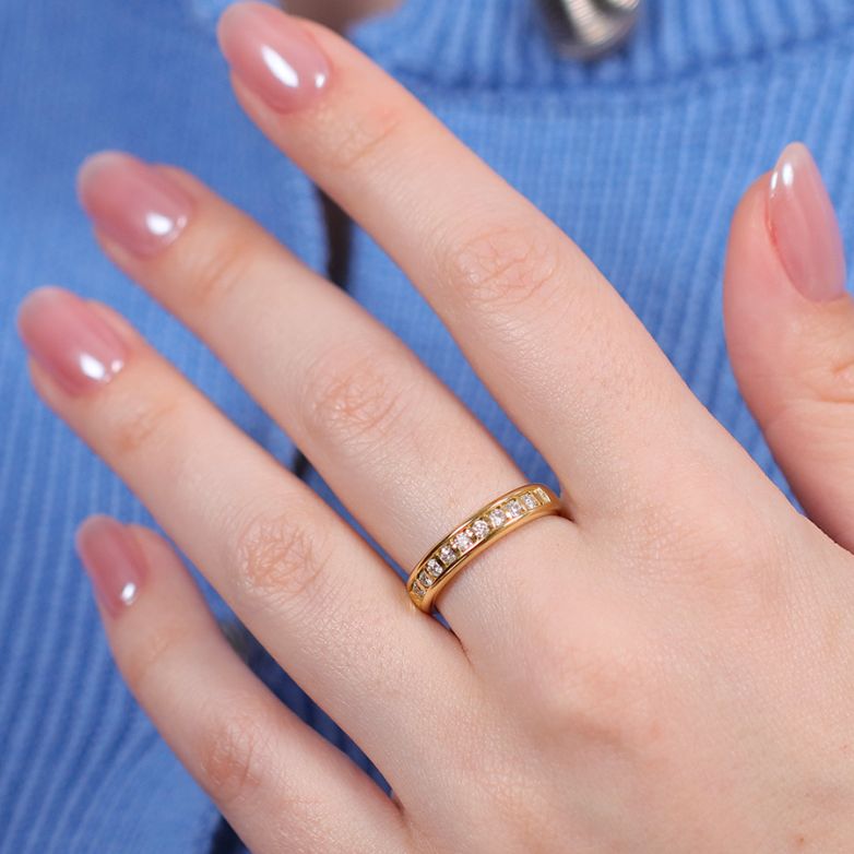 Diamond wedding band 0.27...